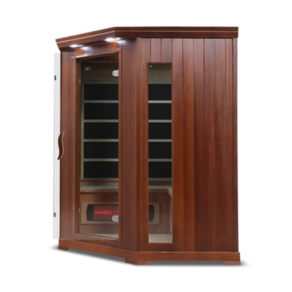 HealthSmart 4 Person Full Spectrum Corner Infrared Sauna HealthSmart