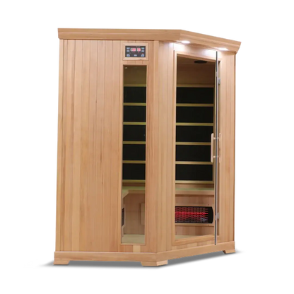 HealthSmart 4 Person Full Spectrum Corner Infrared Sauna HealthSmart