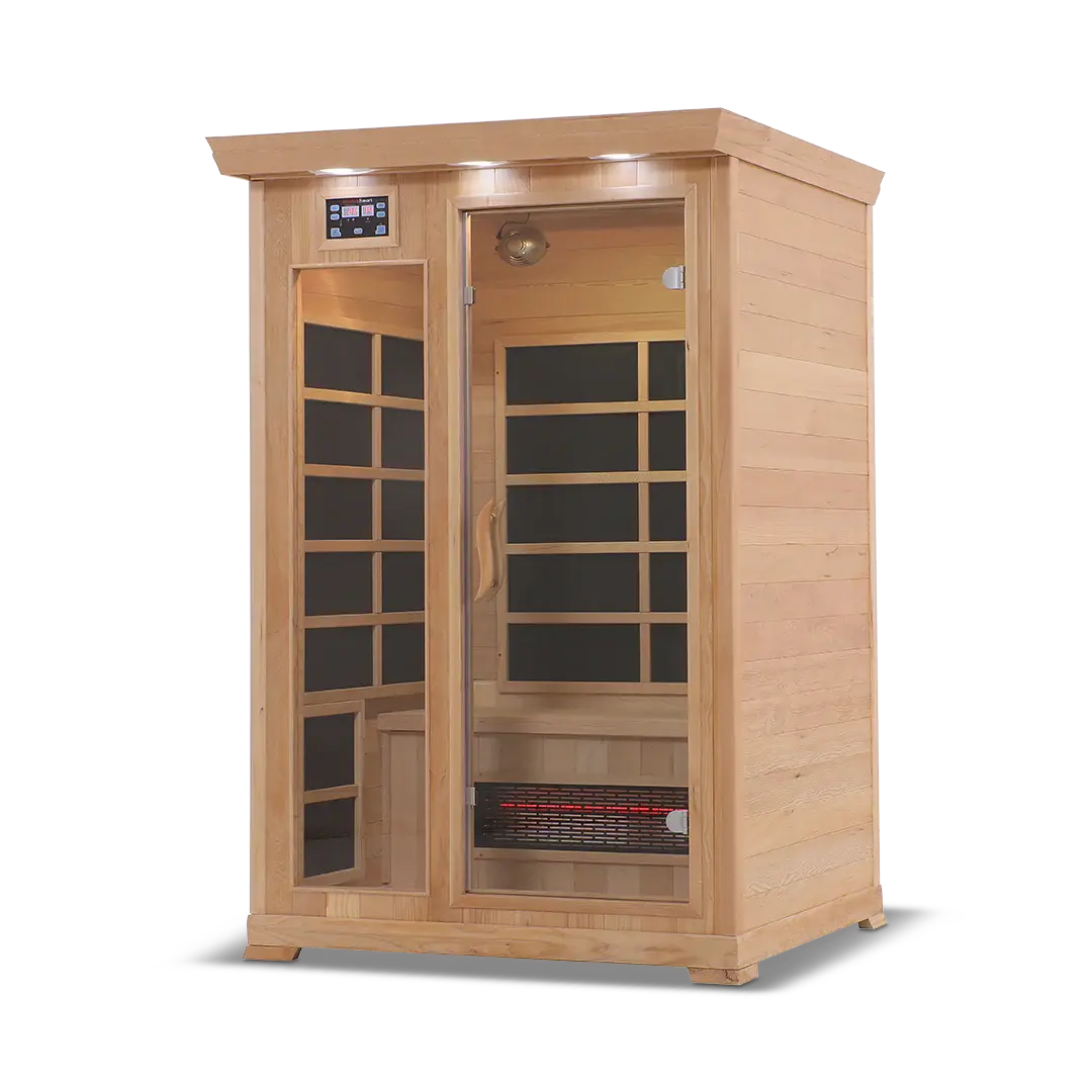 HealthSmart 2 Person Full Spectrum Infrared Sauna HealthSmart