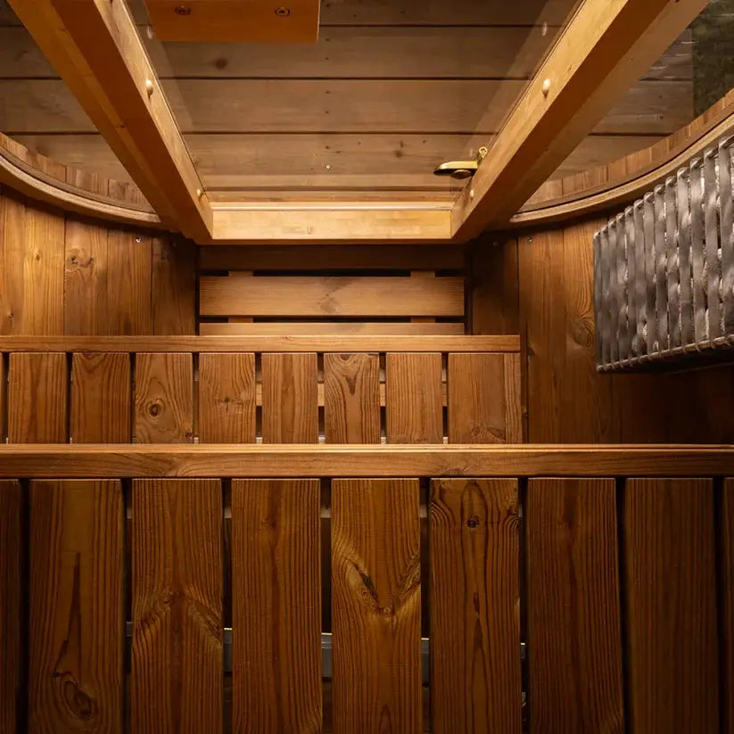 Auris One Luxury Outdoor Cedar Sauna Orivon Wellness