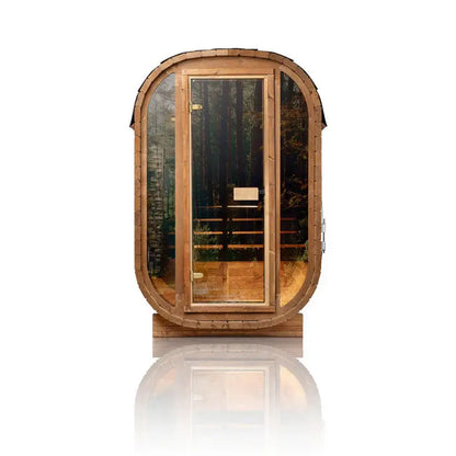 Auris One Luxury Outdoor Cedar Sauna Orivon Wellness