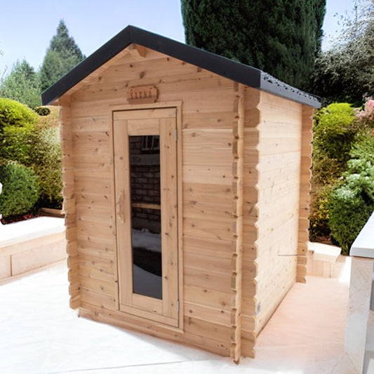 Dundalk Leisurecraft Canadian Timber Outdoor Sauna Granby Model