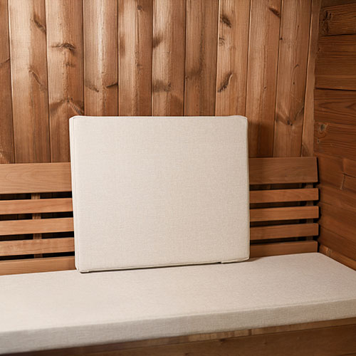 PROSAUNAS SaunaComfort Seat Cushion Stain-Resistant Fabric