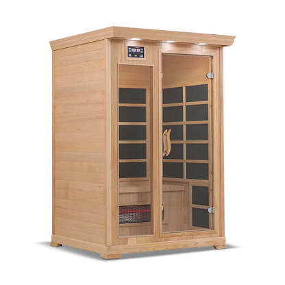 HealthSmart 2 Person Full Spectrum Infrared Sauna HealthSmart