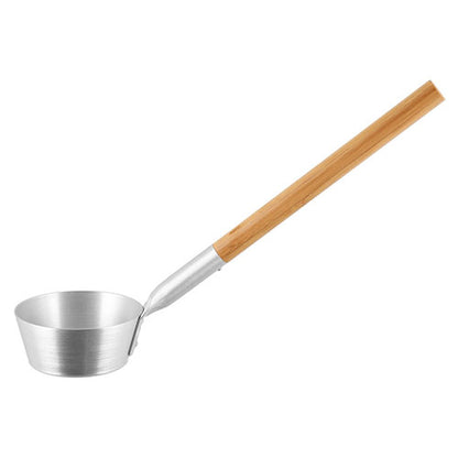 Rento Sauna Ladle Aluminum with Thermo Bamboo