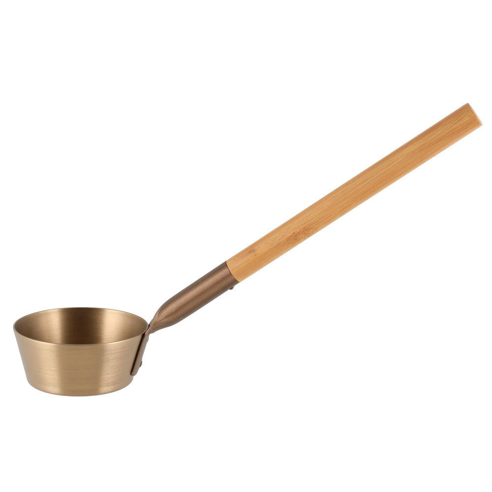 Rento Sauna Ladle Aluminum with Thermo Bamboo