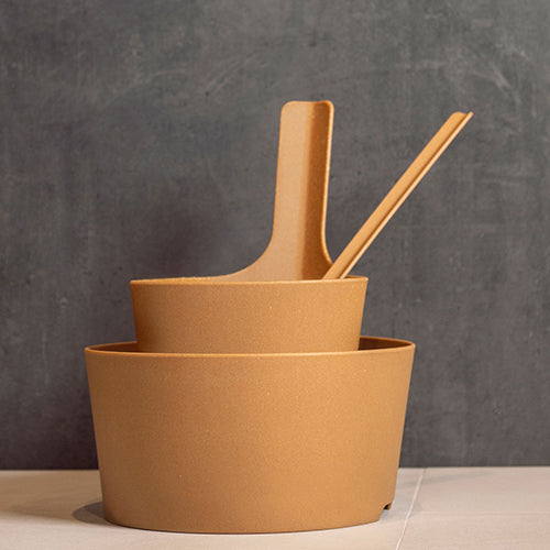 Rento Pisara Sauna Bucket Straight Handle Biocomposite 5 L