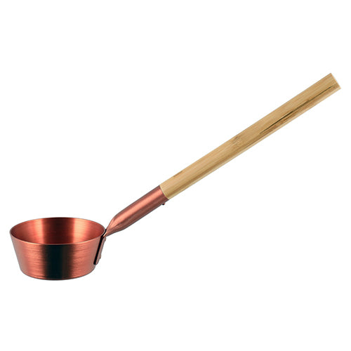 Rento Sauna Ladle Aluminum with Thermo Bamboo