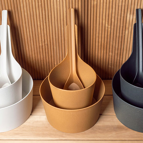 Rento Pisara Sauna Ladle Biocomposite Material