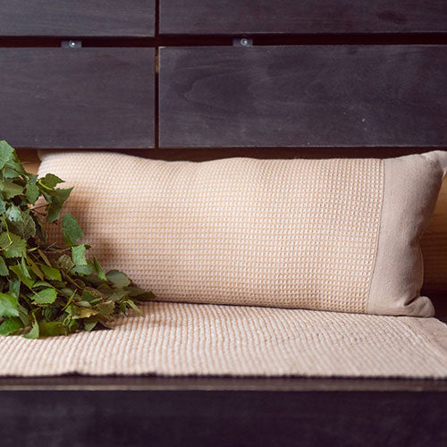 Rento Kenno Sauna Pillow Cotton Polyester 20 x 9 x 5 in.
