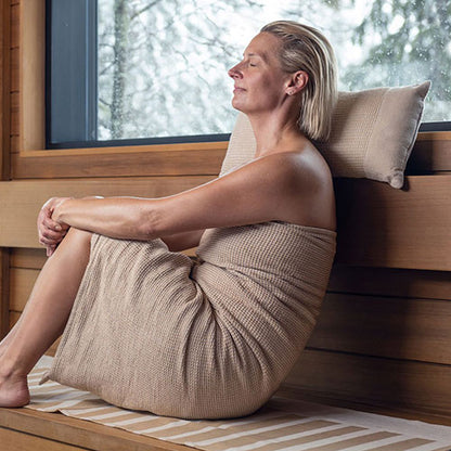 Rento Kenno Sauna Pillow Cotton Polyester 20 x 9 x 5 in.