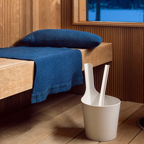 Rento Kenno Sauna Pillow Cotton Polyester 20 x 9 x 5 in.