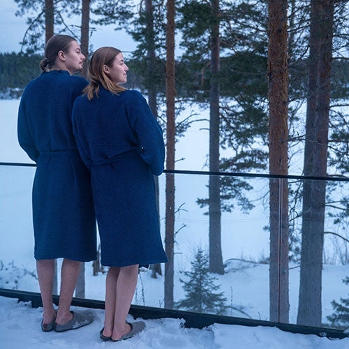 Rento Kenno Bath Robe Cotton Polyester Size L/XL