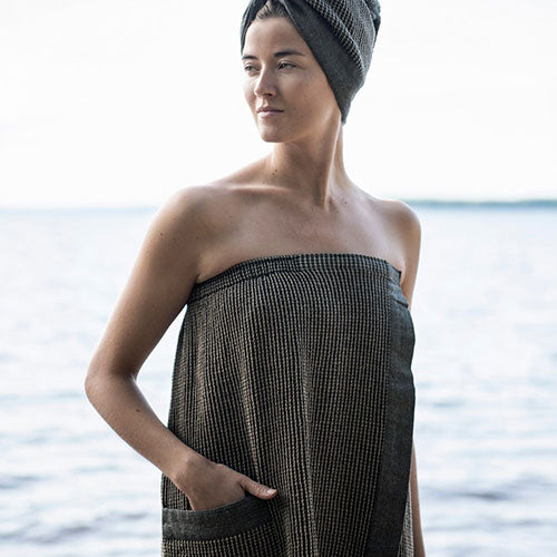 Rento Kenno Sauna Sarong Cotton Polyester with Velcro