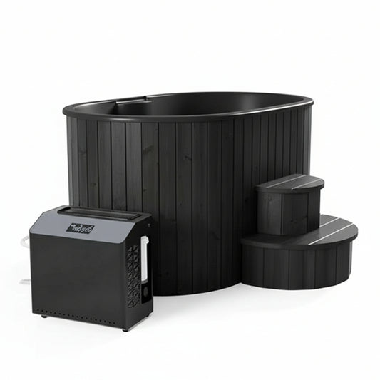 SaunaLife Model S2N (2-Person Cold/Hot Immersion Tub, Natural) SaunaLife