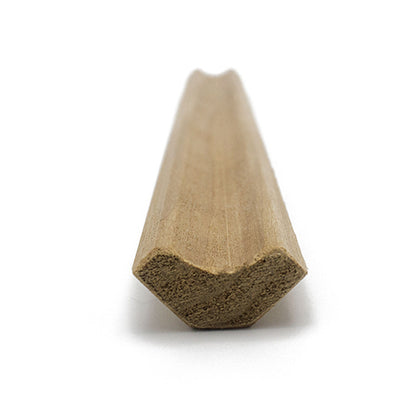 PROSAUNAS Thermo-Aspen Inside Corner Trim 14 x 30 mm SI