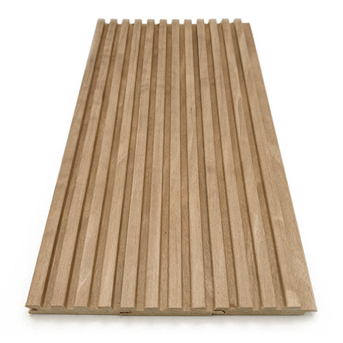 PROSAUNAS Thermo-Aspen Tongue & Groove Groove-S 15 x 60 mm Fluted Wall Slat
