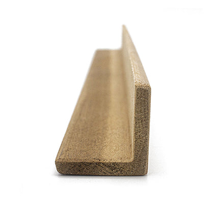 PROSAUNAS Thermo-Aspen Outside Corner Trim 28 x 28 mm VA