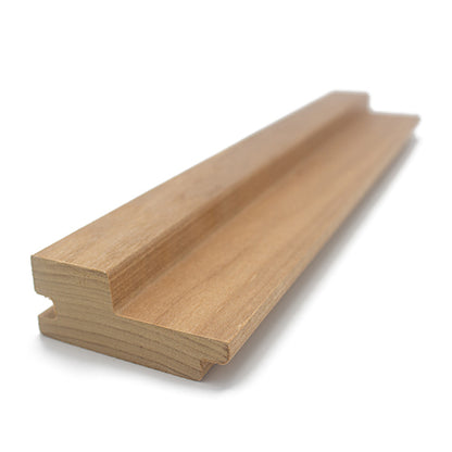 PROSAUNAS Thermo-Aspen Wall Material 27 x 64 mm Tongue & Groove Large-Gap