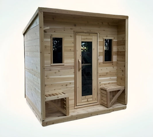True North White Cedar Outdoor Cabin Sauna