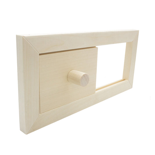 PROSAUNAS Aspen Sauna Ventilation Hatch 0.5 x 5.2 x 11 in