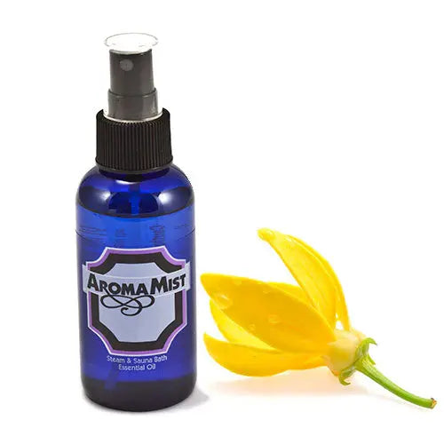AromaMist Ylang Ylang 4 (Ylang Ylang Aroma Bath Oil, 4-ounce atomizing spray bottle) AromaMist